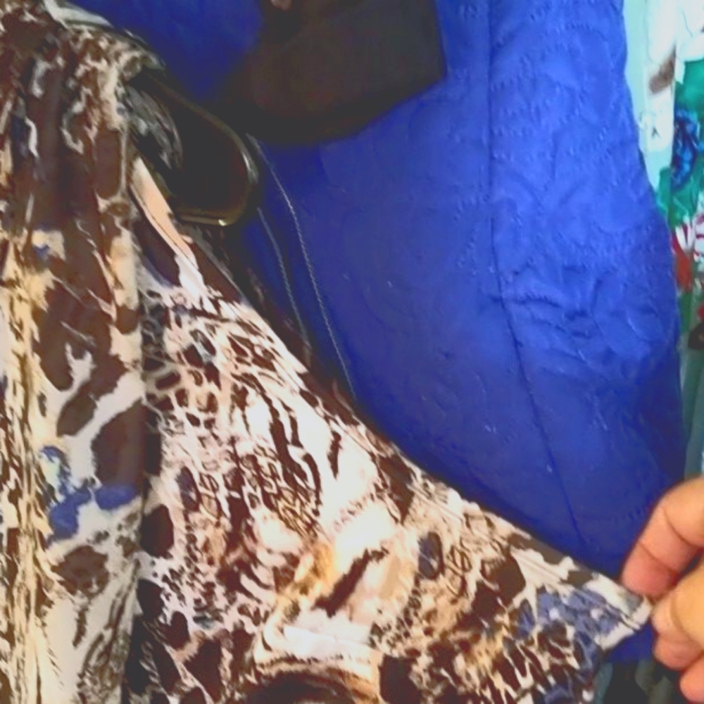 Cape Dress Shirt/ Tank Underneath